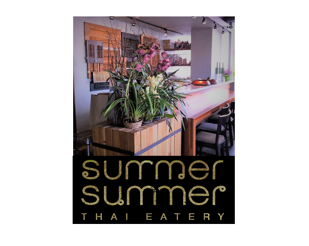 Image and logo for Summer Summer, Thai restaurant in Emeryville, CA